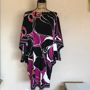 Trina Turk Dresses - Trina Turk Black and Purple Abstract Floral Dress Trina Turk Dresses - Trina Turk Black and Purple Abstract Floral Dress
